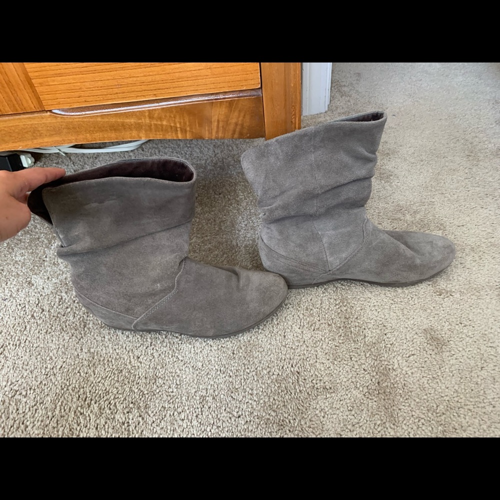 Grey Cougar Boots
